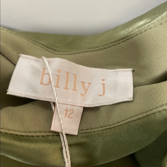 Billy J Celina Midi Dress - Olive NWT Size 12 - Picture 8 of 8